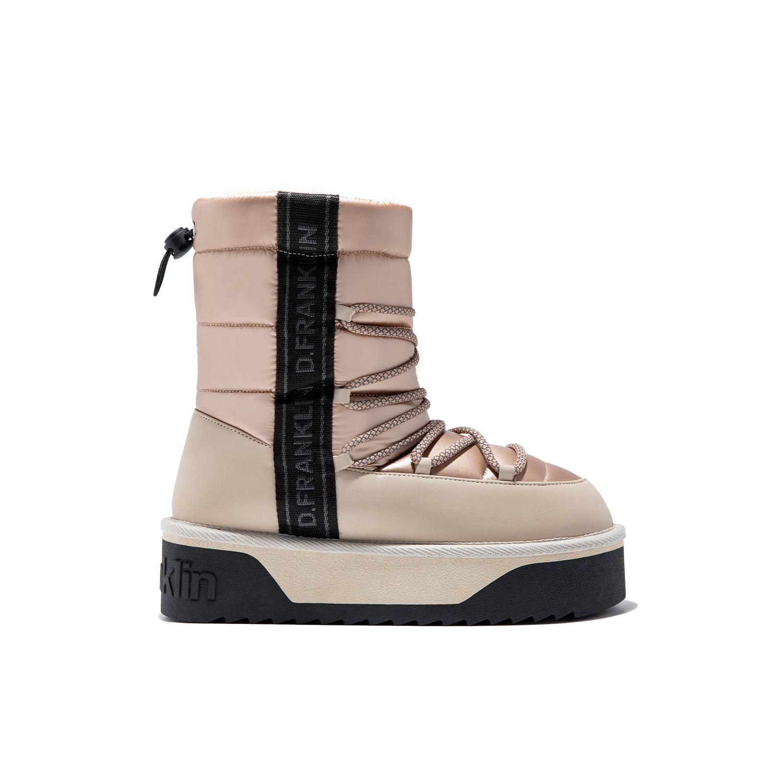 D.Franklin Botas de Mujer con Forro Interior de Pelo Nordic V.2 Shiny Bomb     - Botas para Mujer - Moda casual Mujer