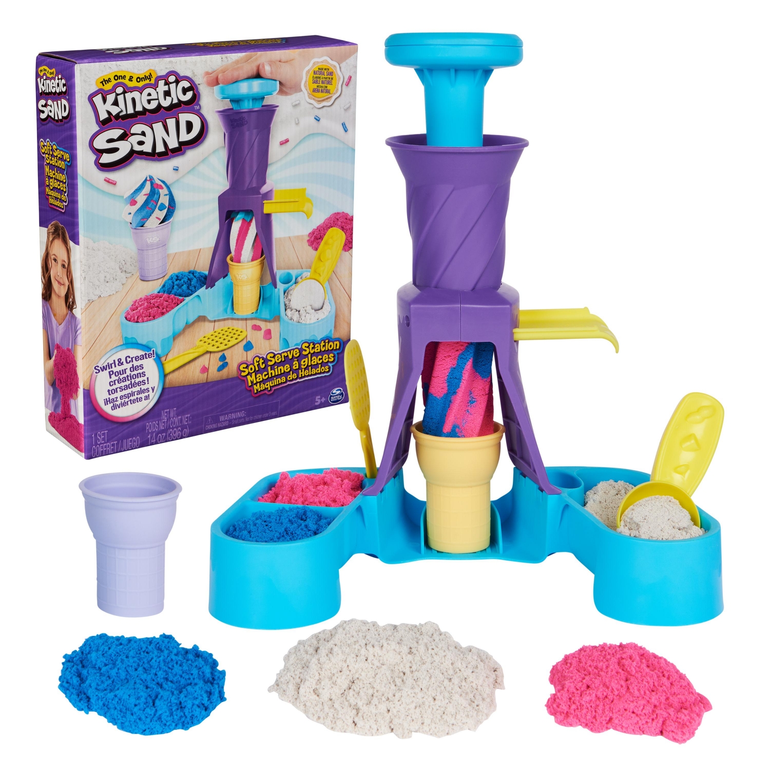 Kinetic Sand Máquina de Helados (Spin Master 6068385)
