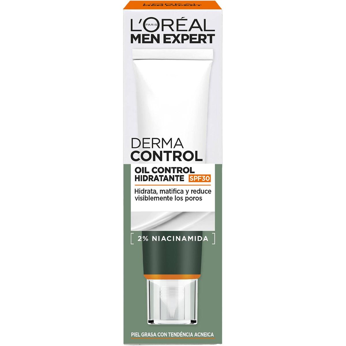 L'ORÉAL Men Expert Derma Control Crema para Pieles Grasas Tubo 40 ml