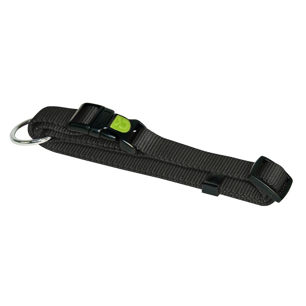 Collar Miami Negro KERBL para Perros Máx. 25 Kg - 40-55 cm x 20 mm