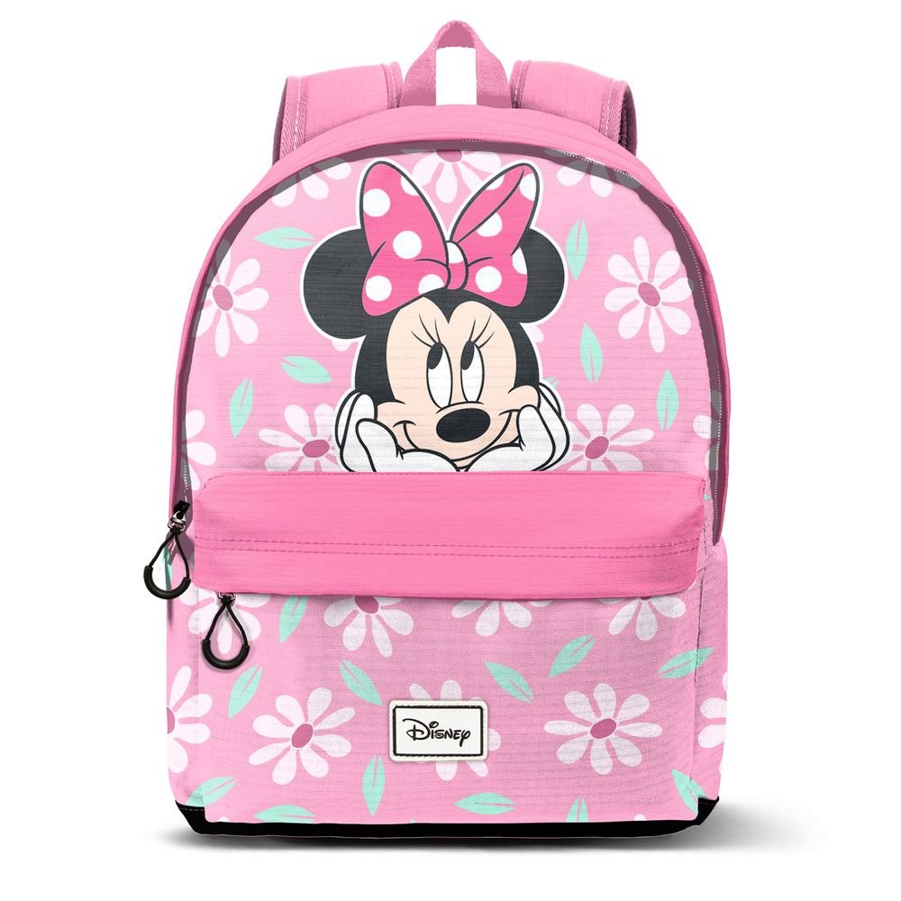 KARACTERMANIA MOCHILA ESCOLAR CON BOLSILLO MINNIE MOUSE BLOOMING BLOOMING 18x31x41 Cms.