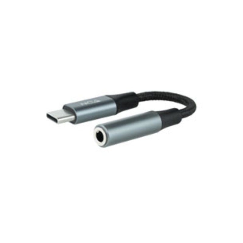 Adaptador usb tipo-c nanocable 10.24.1204/ usb tipo-c macho - jack 3.5 hembra