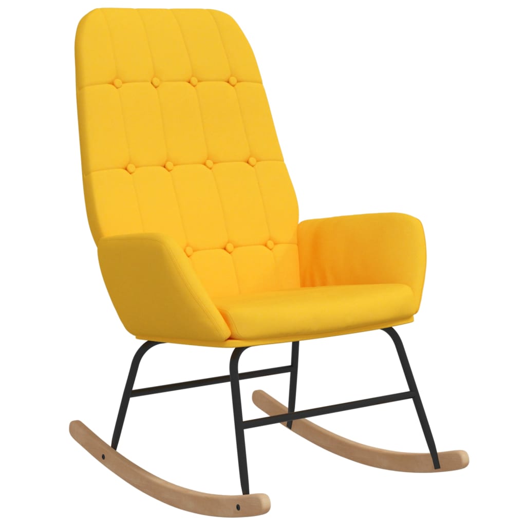 vidaXL Rocking Chair Relax Armchair Armchair for Living Room Fabric