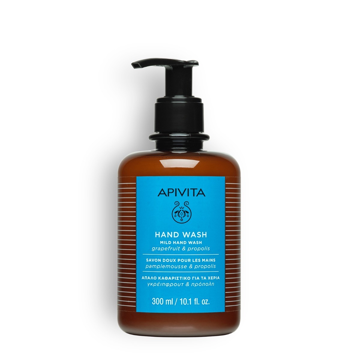 APIVITA JABÓN DE MANOS SUAVE con pomelo y propóleo 300ML