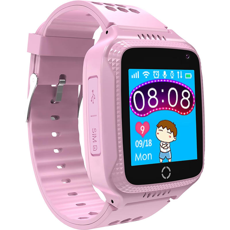 Smartwatch for kids pink