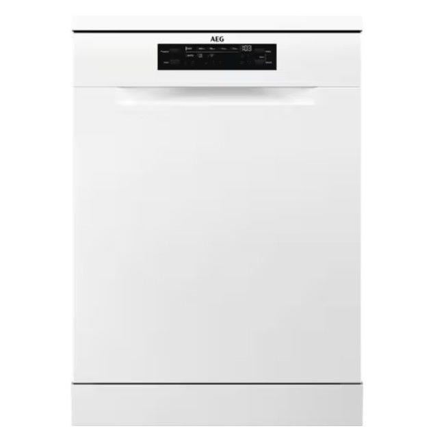 Lavavajillas 60cm AEG FFB74907ZW 14 cubiertos Clase C  | Blanco, Serie 6000 SatelliteClean®, PNC, 911514132