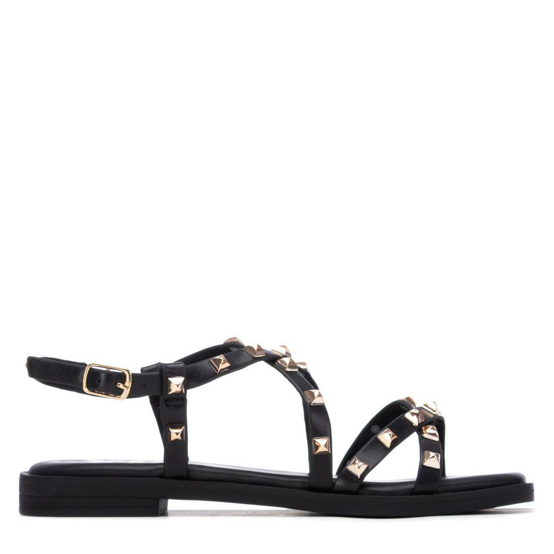 Xti Sandalias de mujer negras 145150-NEGRO , para Mujer