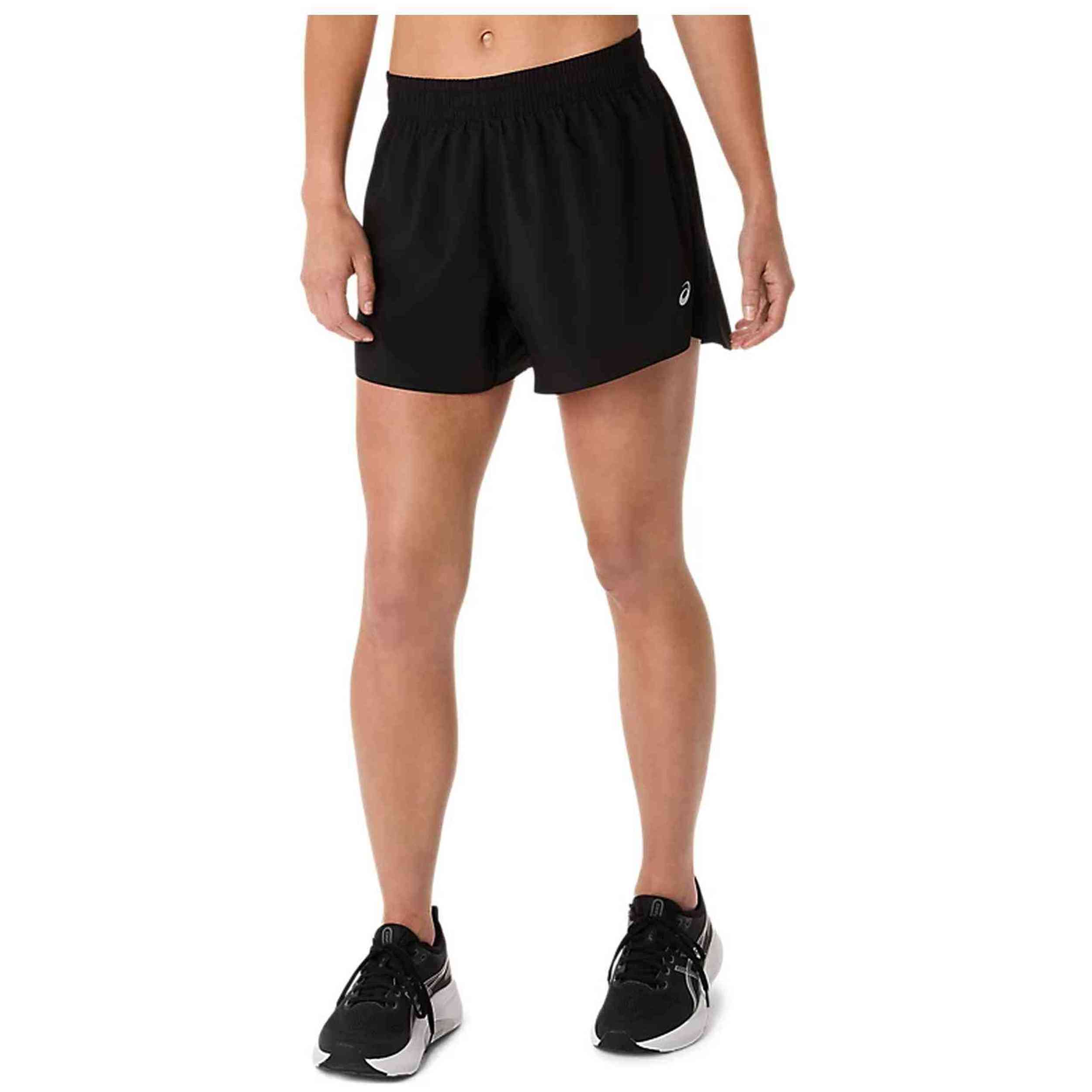 Pantalones Cortos Asics para Mujer en color Negro