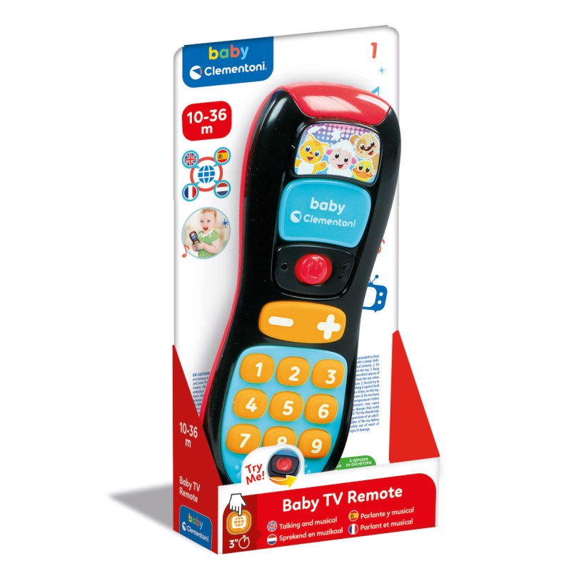 Mando Control Remoto Televisión imitación para bebés - Clementoni