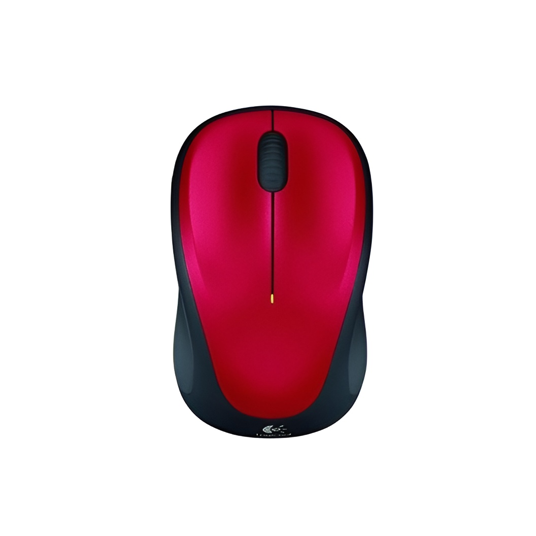 Mouse logitech m235 wireless red nano receptor p/n:910-002496