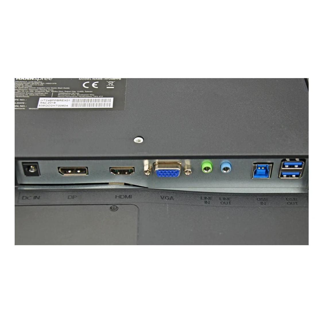 Monitor TPV y Señalización LED Hannspree 23,8" Full HD HT248PPB  | 60 Hz, 8 ms, 16 :9