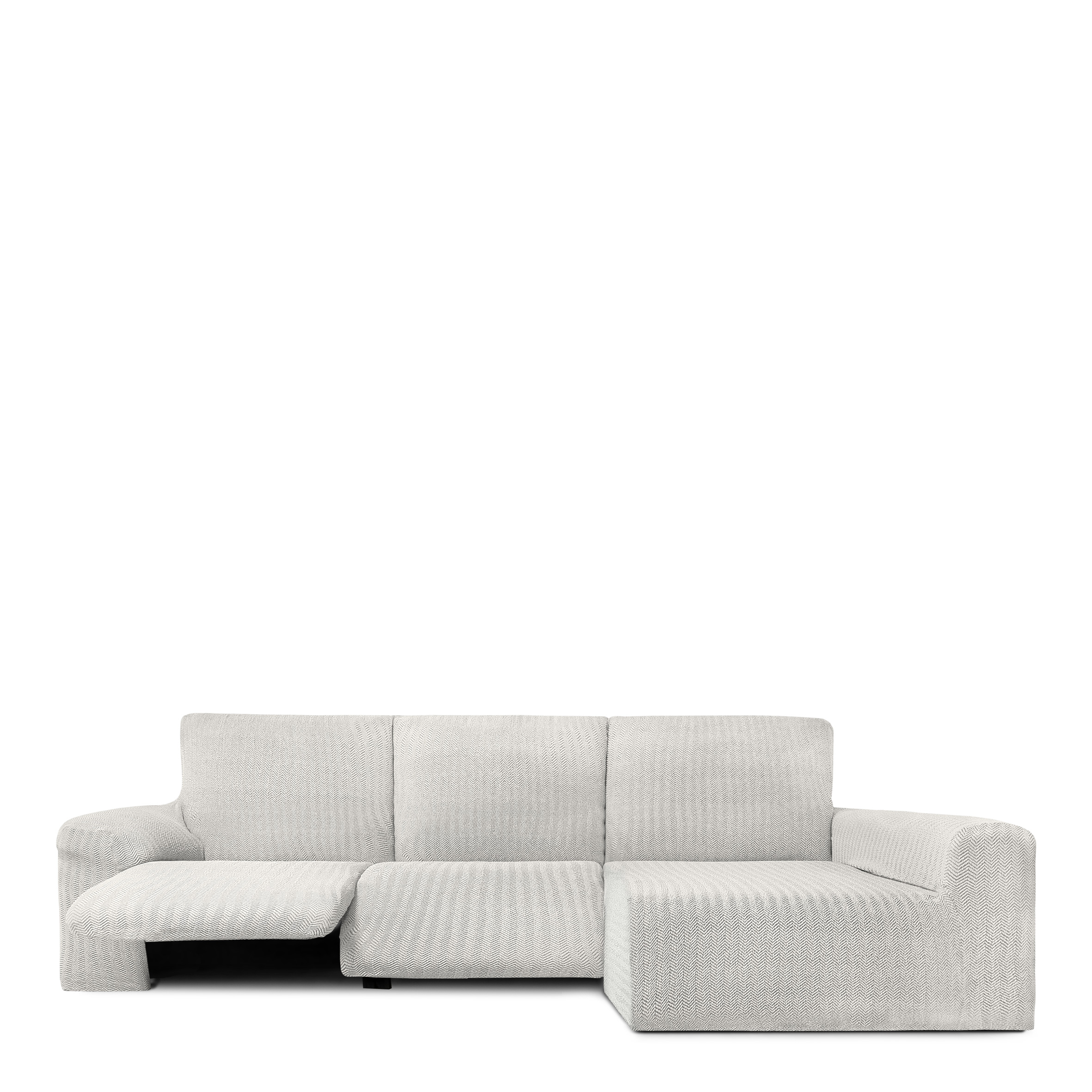 Funda de sofa m/0 ch. longue relax premium jaz derecha (Mirando de frente) c/0,  Tamaño brazo largo derecha,  170x310x110cm,  Fábricada en España