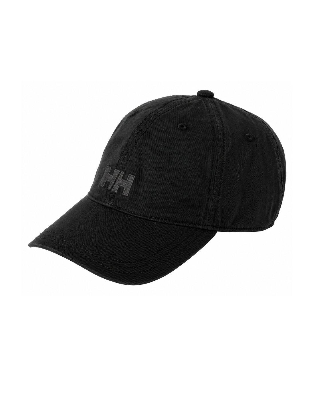 Gorra beisbolera Helly Hansen logo negro para hombre