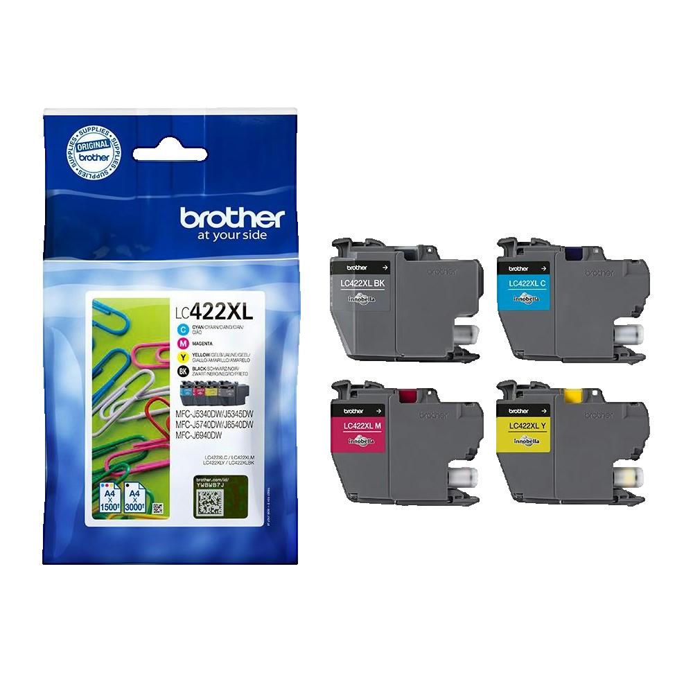 Brother LC422XL Collection Original Multipack