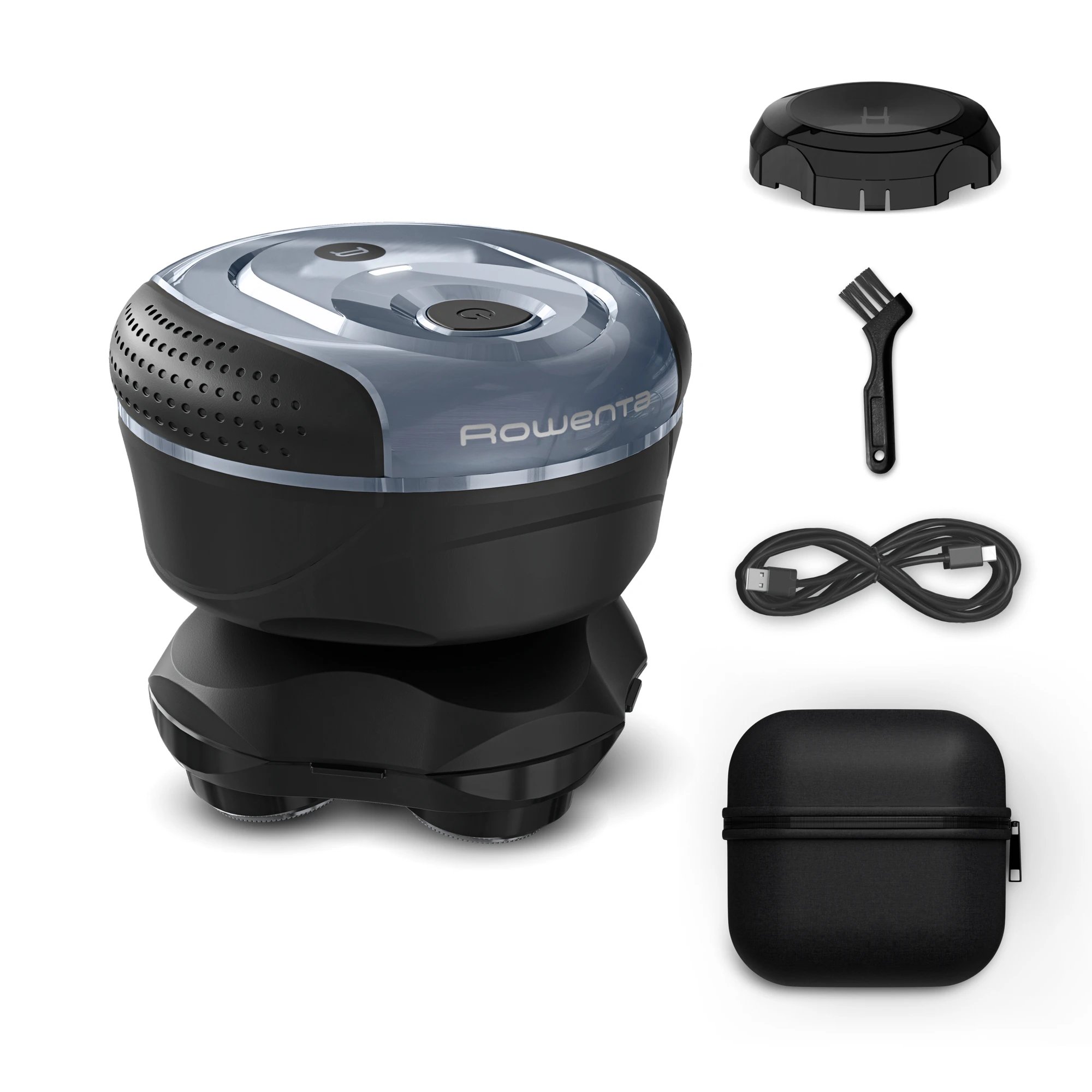 Rowenta - Cortapelos TN3110E0 inalámbrico con 10 pasos de ajuste, corte de 0,1 mm a 30 mm y 5 cabezas intercambiables para hombre