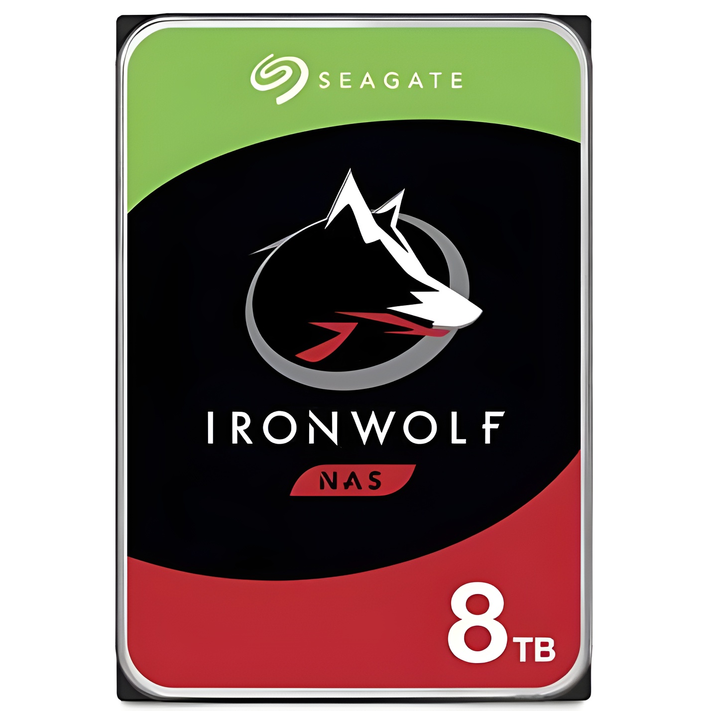 Ironwolf 8TB NAS Seagate Disco Duro Interno HDD 3.5 SATA 6 Gb/s 7200 Rpm - Almacenamiento Conectado a Red RAID (ST8000VN0022)