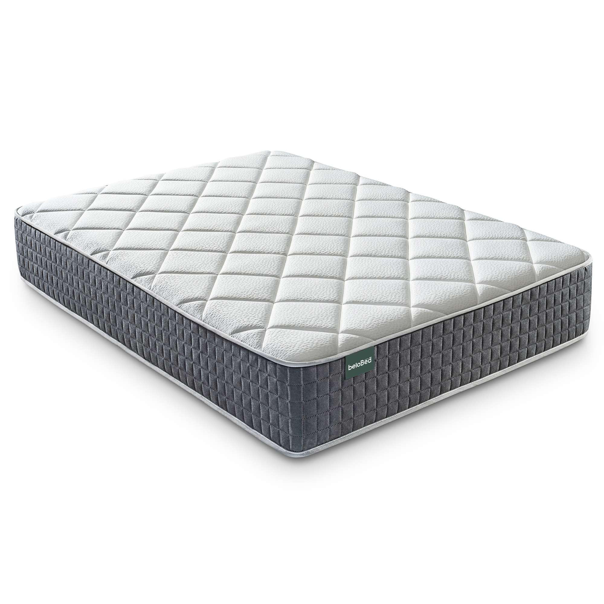 beloBed DawnRest Colchon Viscoelastico Colchón Reversible Invierno Verano Altura 24 cm Firmeza Media. Colchon Resistente, Transpirable, Enrollado, Comodo. Varias Medidas