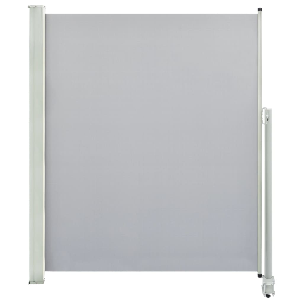 vidaXL Toldo lateral retráctil para patio 160x300 cm Color Negro, Crema, Gris
