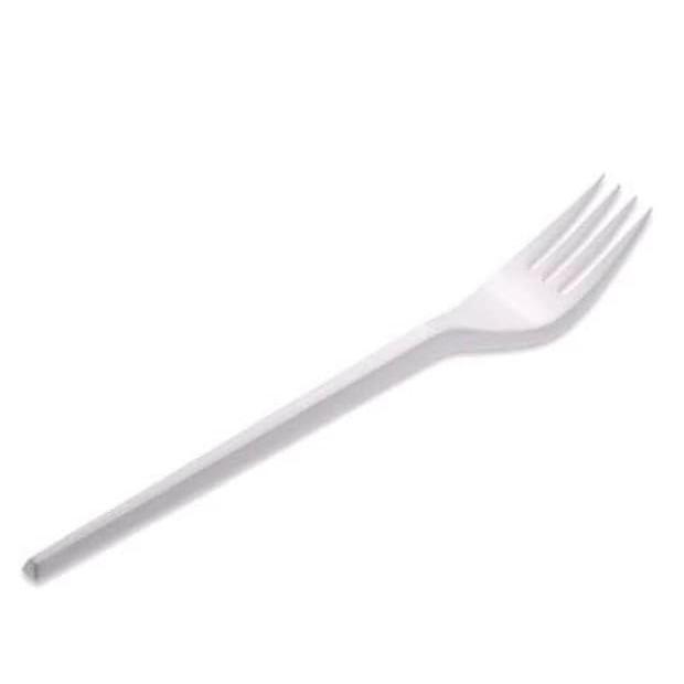 Tenedor Blanco 16,5cm Reutilizable 20 Unidades 5#30