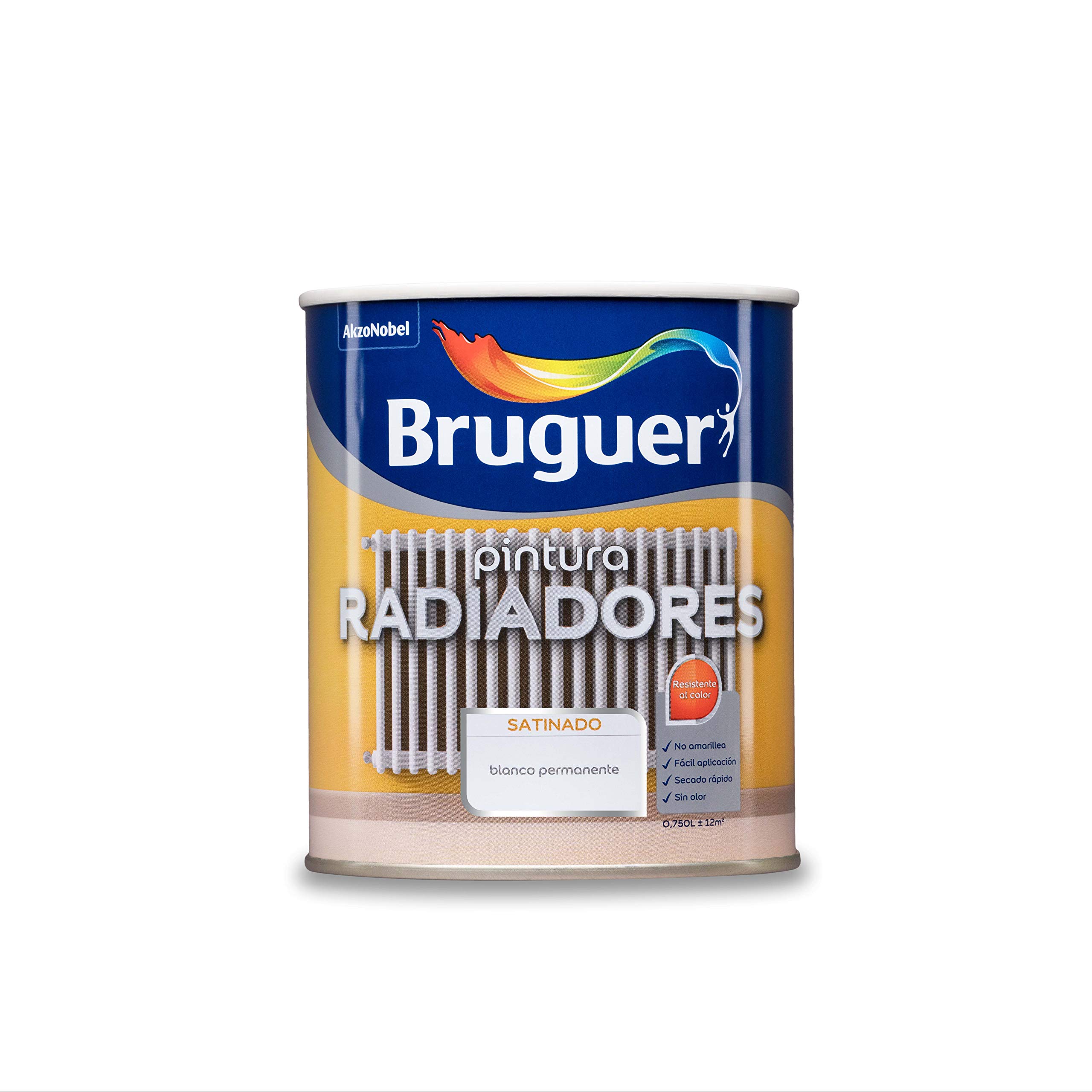 esmalte radiadores blanco satinado 0,75l 5057076 bruguer