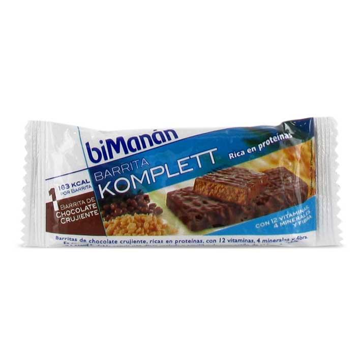 Bimanan Barrita Chocolate Crujiente Snack 35g 1 Unidad