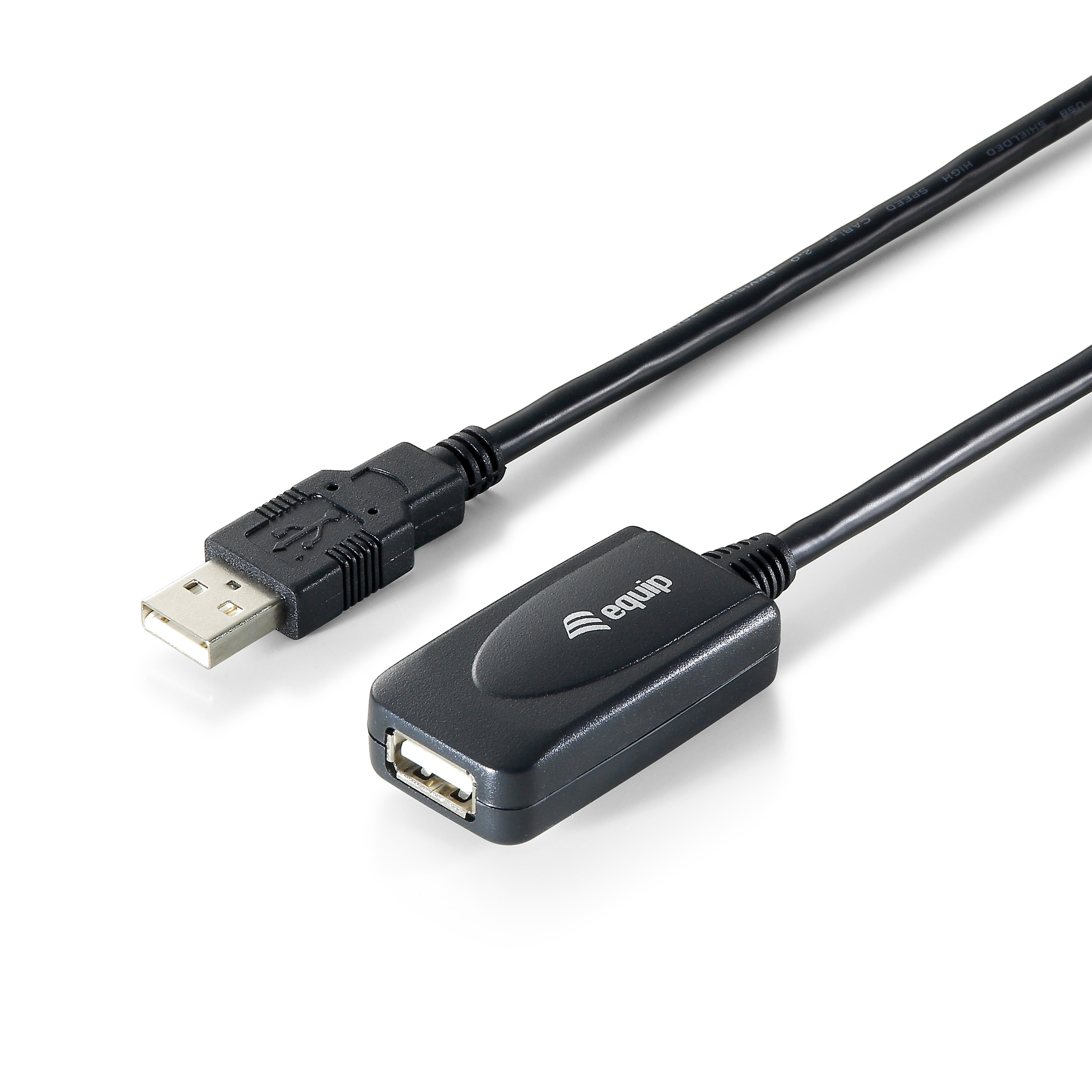 Equip Cable de Extensión USB 2.0 5m - Extiende Conexiones USB Hasta 15m