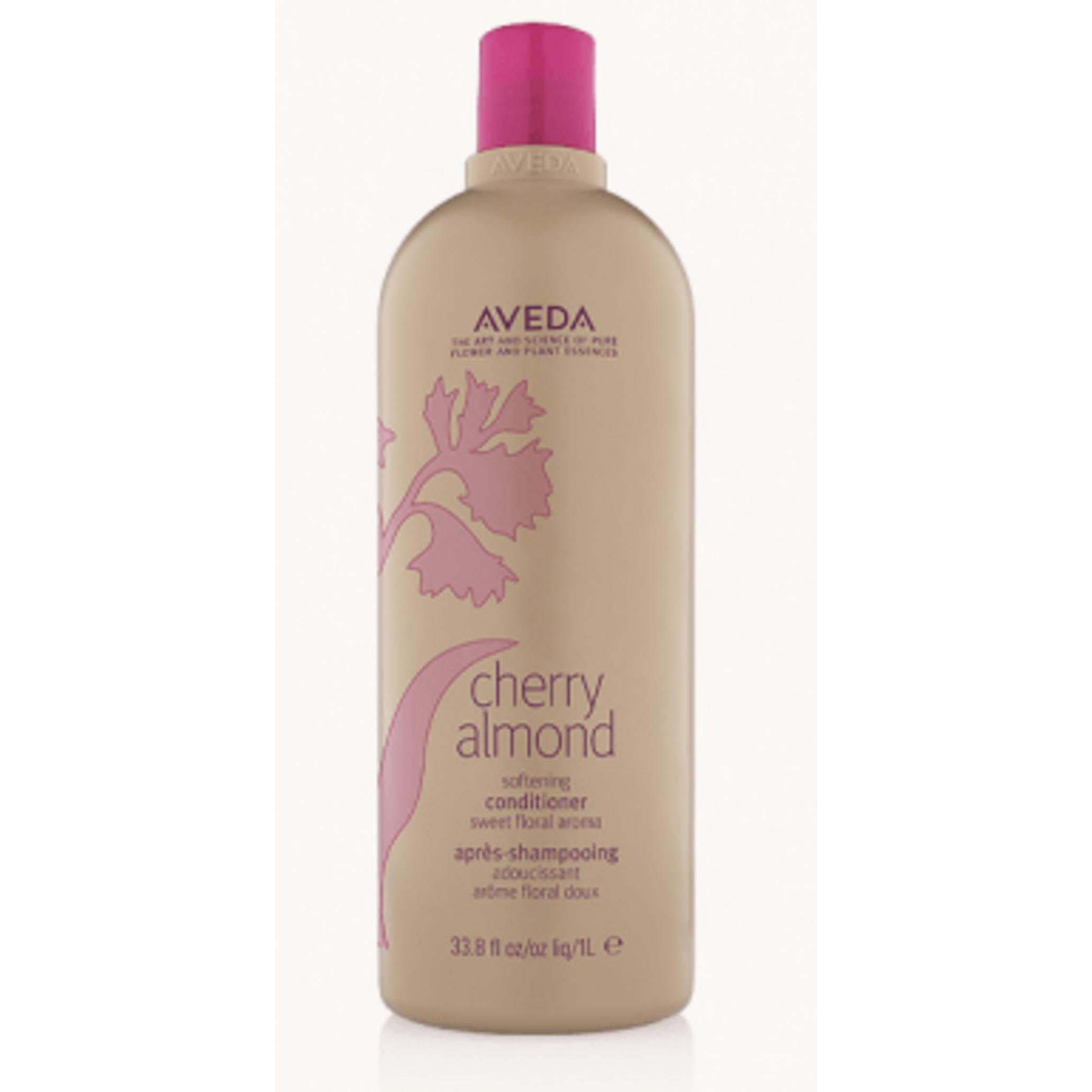 AVEDA CHERRY ALMOND CHAMPU SUAVIZANTE 1L Limpia con suavidad, nutre y suaviza