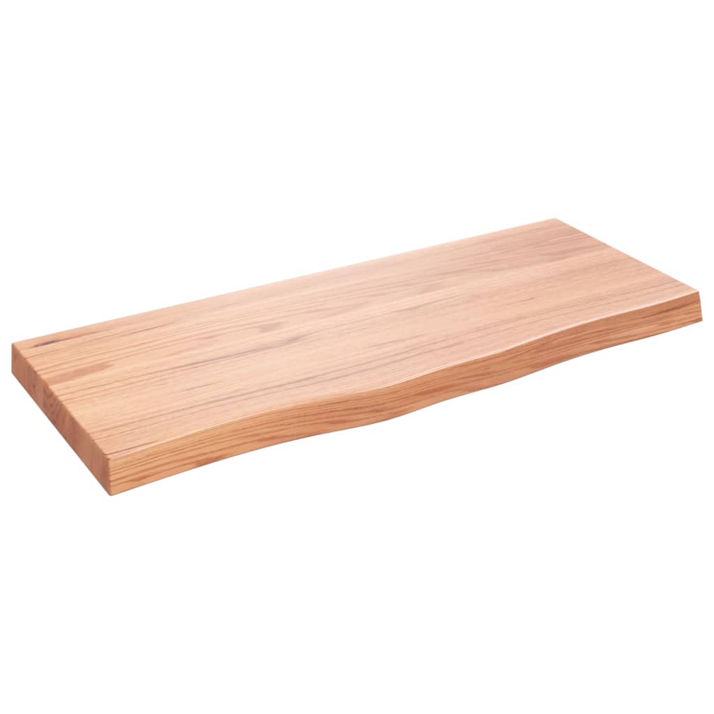 vidaXL Encimera de Baño Tablero Plegable de Mesa Madera Tratada Color Marrón claro,  Natural,  Gris oscuro y mas