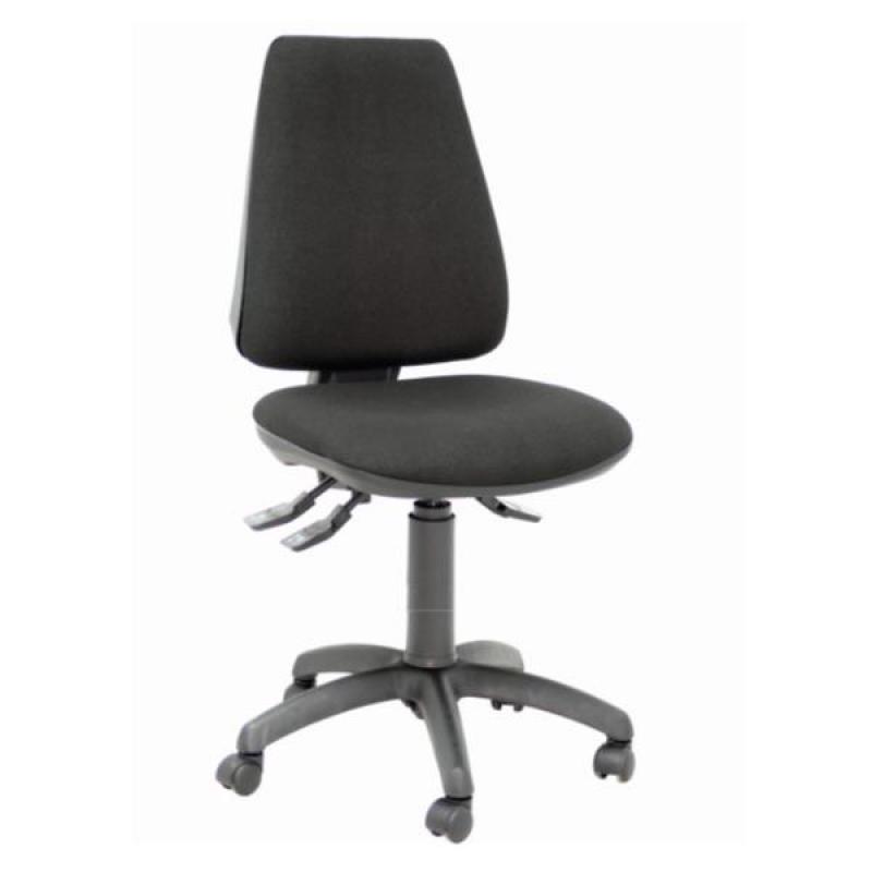 Piqueras y Crespo Silla Elche S bali negro respaldo regulable en altura