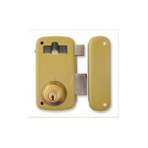 Cerradura sobreponer hierro esmaltado 5056-A/70I Lince
