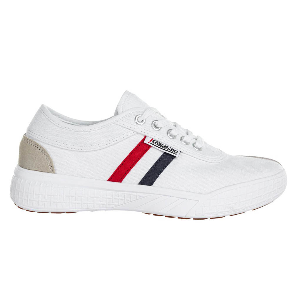 Kawasaki Leap Retro Canvas Shoe K212325 1002 White Unisex