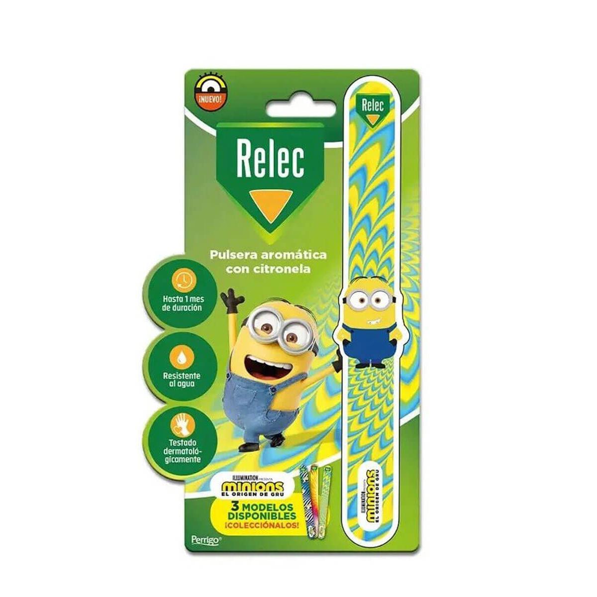 Relec pulsera minions amarilla citronela