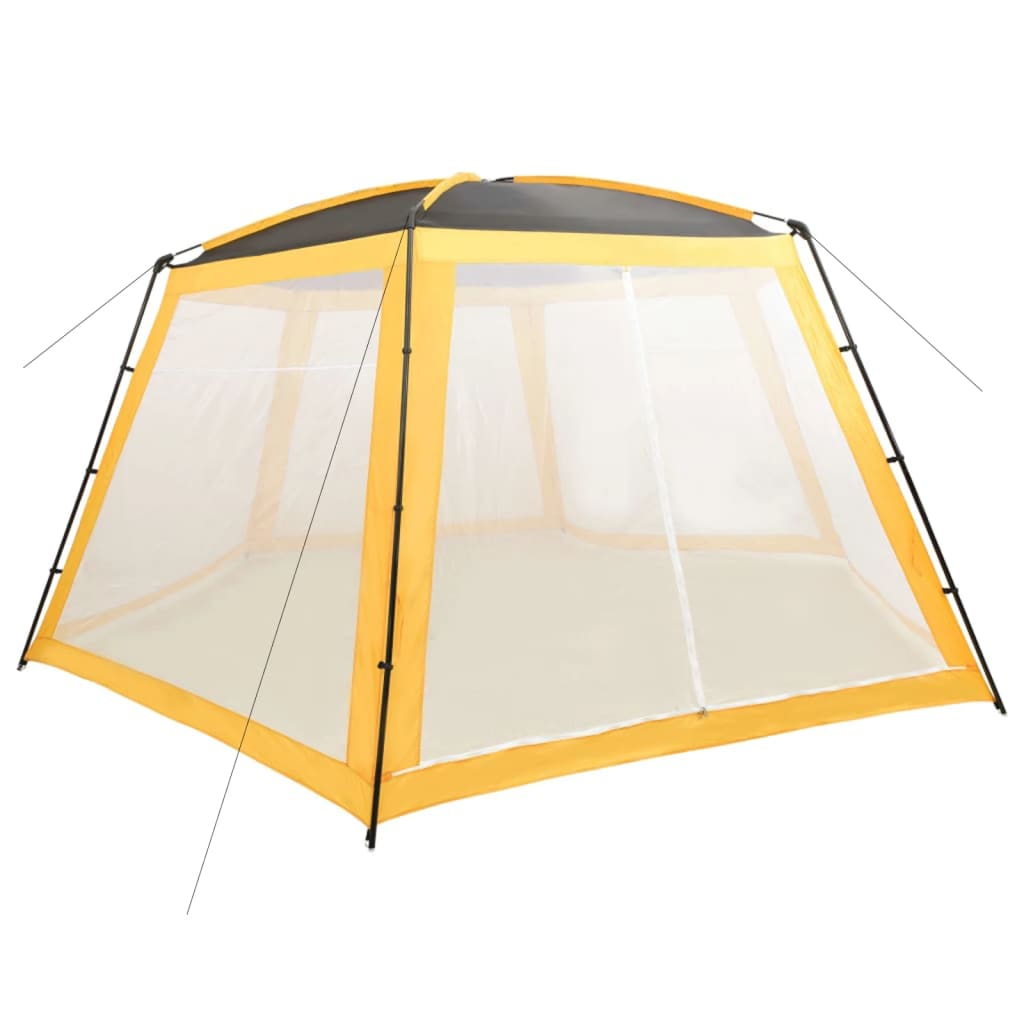 vidaXL Carpa para Piscinas 660x580x250 cm Toldo Techado Techo Refugio Color Amarillo,  Camuflaje,  Gris y mas