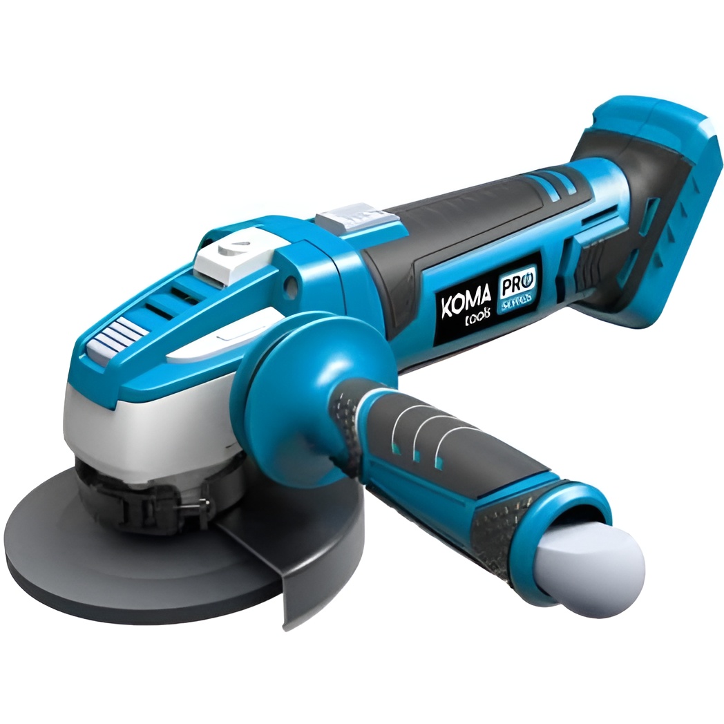 Amoladora 20v (sin bateria y cargador) ø115mm 28,9x23,9cm koma tools pro series battery