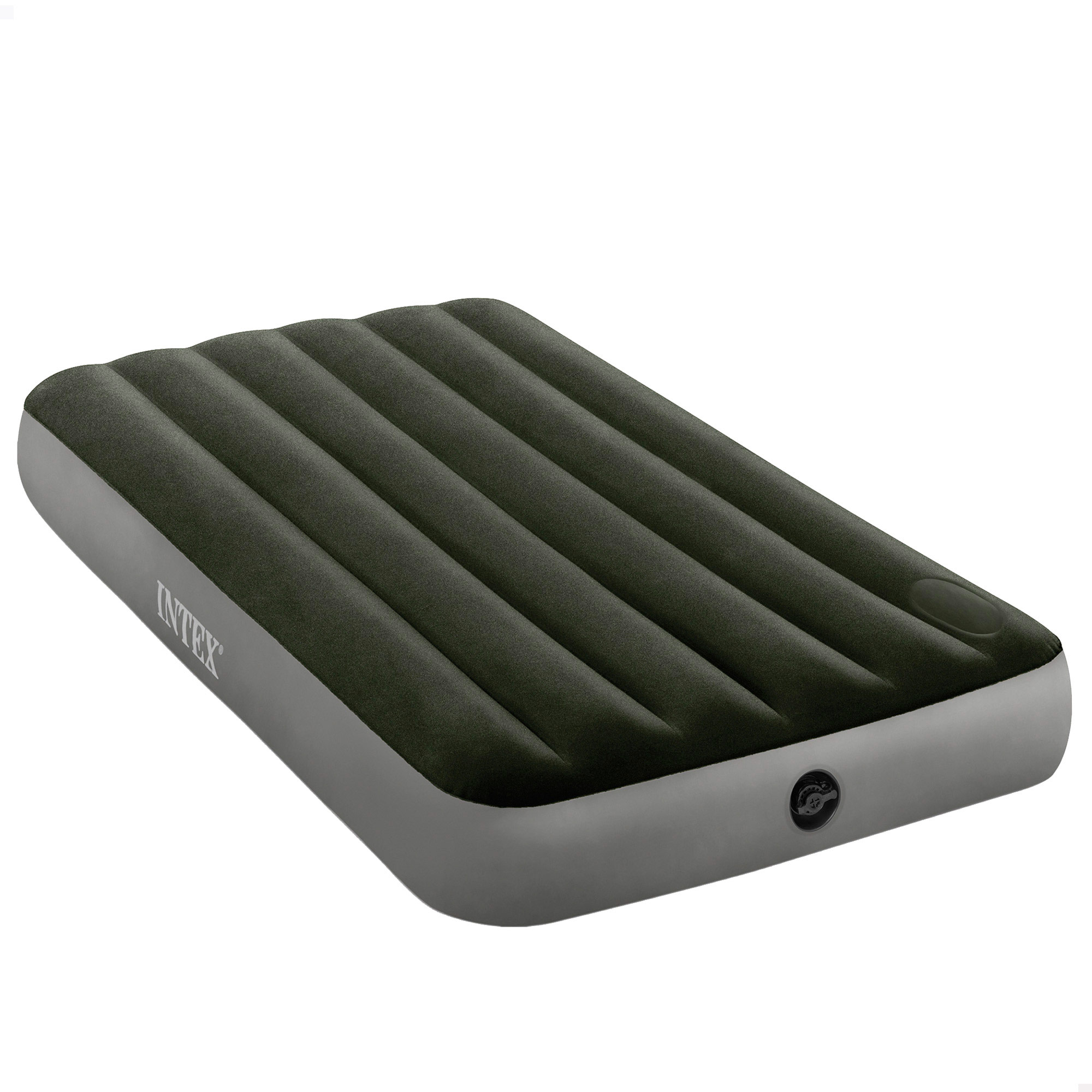 Colchón hinchable doble con hinchador prestige downy con fiber-tech INTEX
