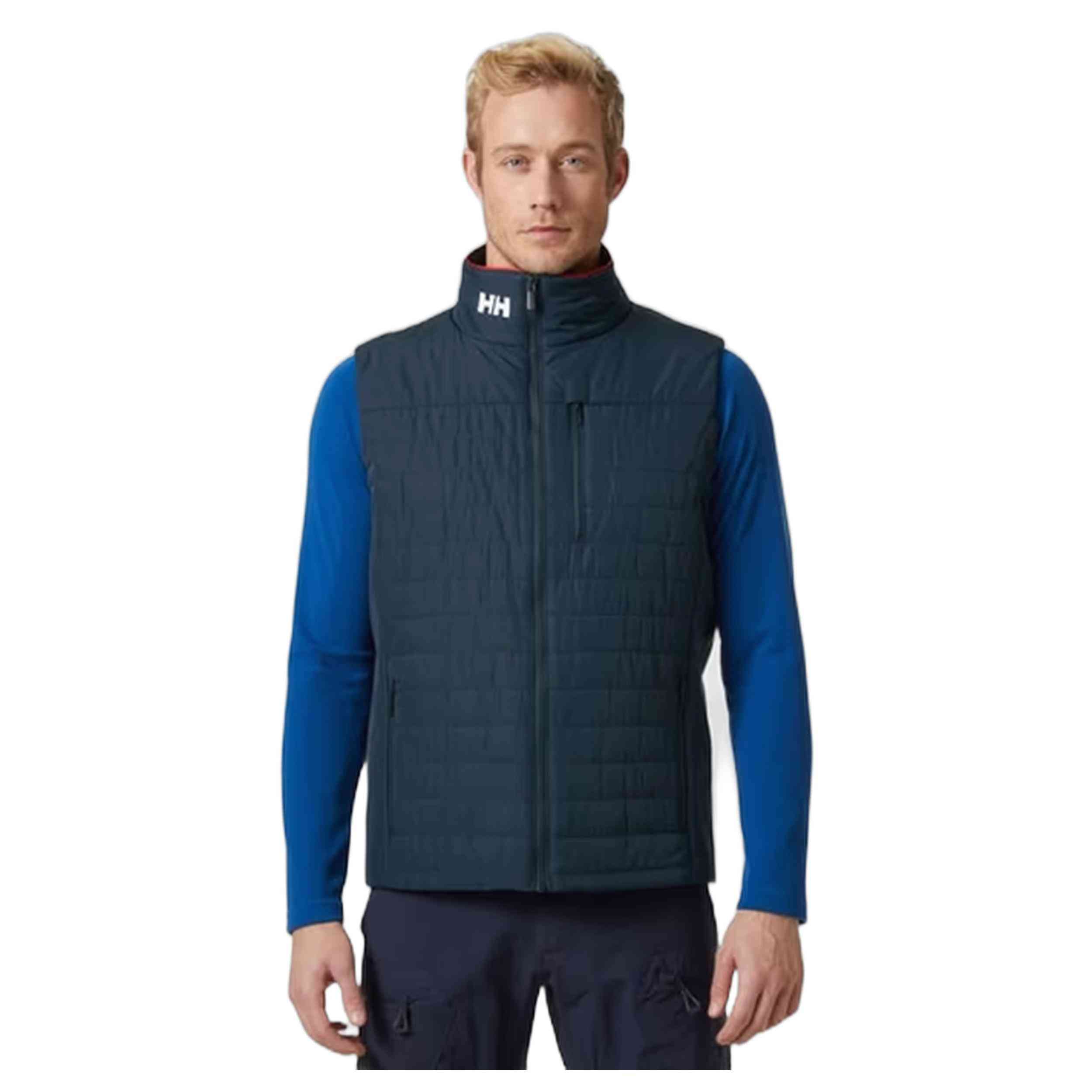 Chaleco Helly Hansen Crew Insulator para hombre en color azul