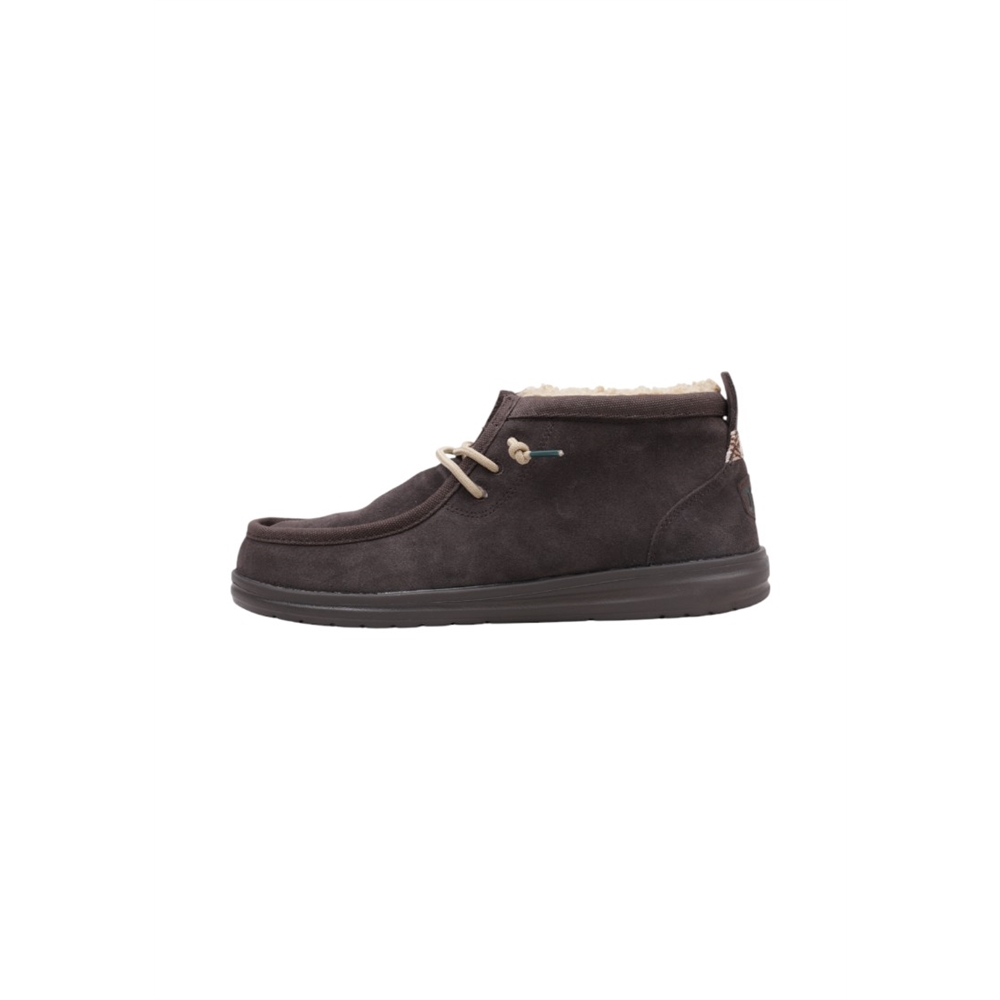 Hey Dude WALLY MID GRIP R WARMTH Botines Planos Hombre Marrón