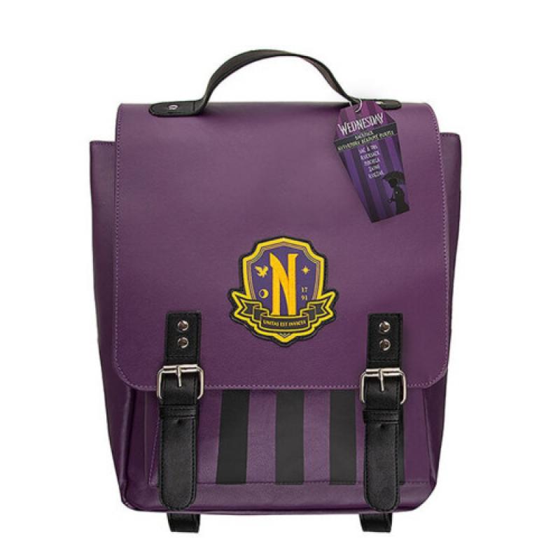 Mochila Nevermore Academy Morado Cinereplicas Cr2482