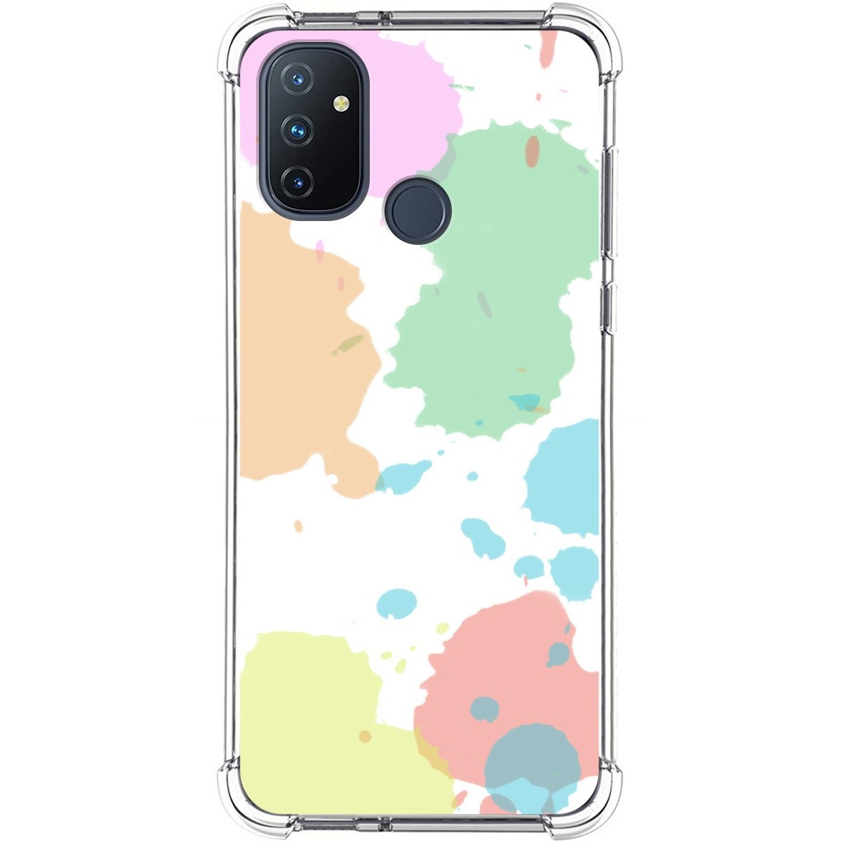 Funda Silicona Antigolpes para OnePlus Nord N100 diseño Acuarela 05 Dibujos