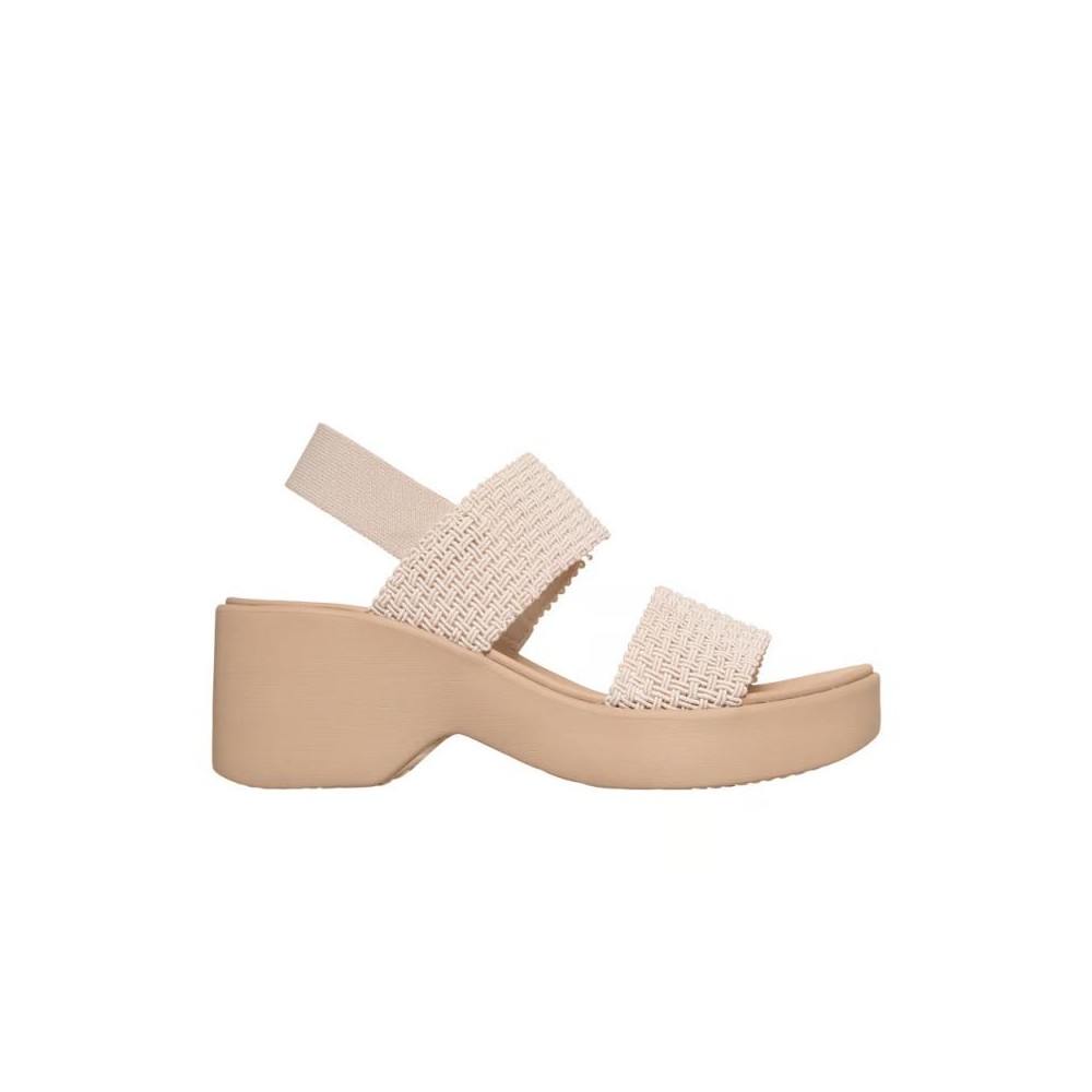 Sandalias de tacón Skechers Cali Day Mujer Beig