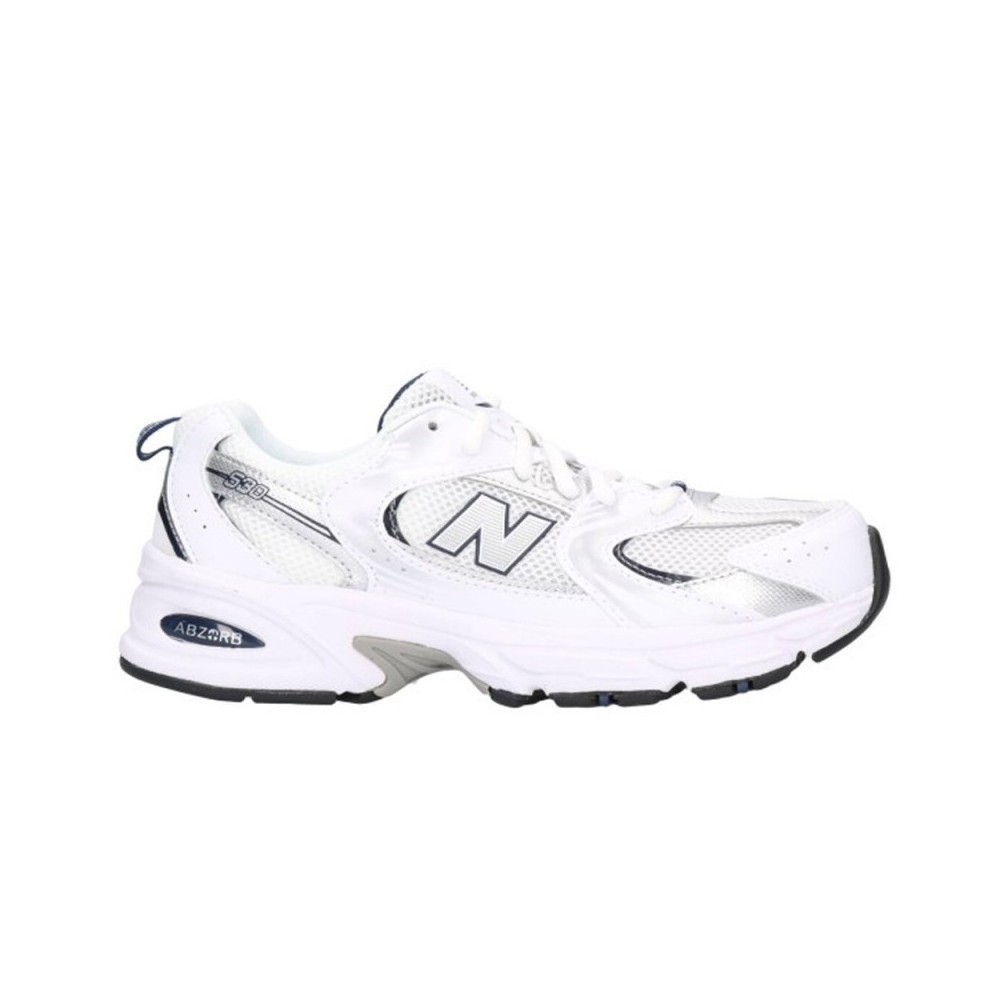Sneakers Mujer New Balance Gr530 Blanco-Azul