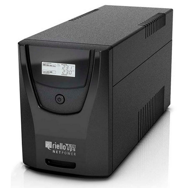 Riello Netpower NPW1000 SAI 1000VA 360W - Suministro Eléctrico Ininterrumpido