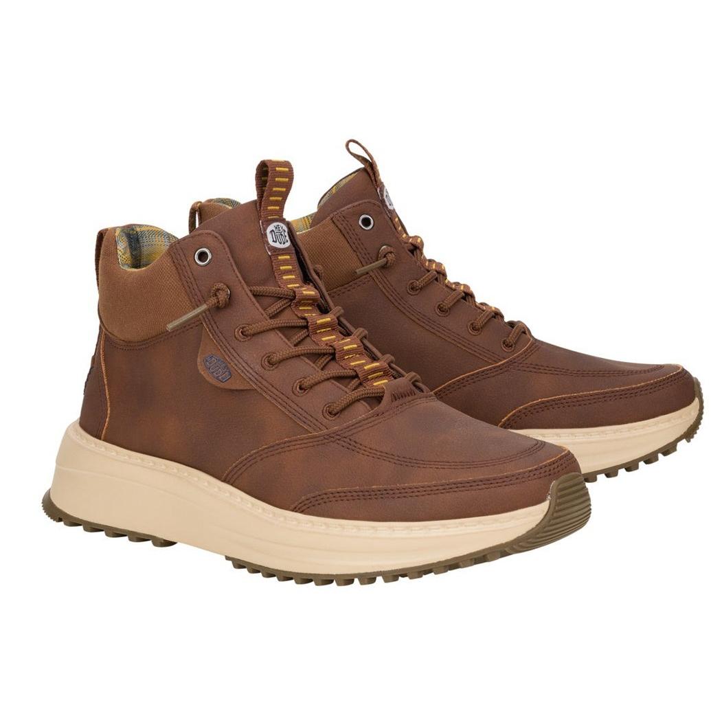 Bota Hombre Water Repellent Hey Dude 420059 Marron
