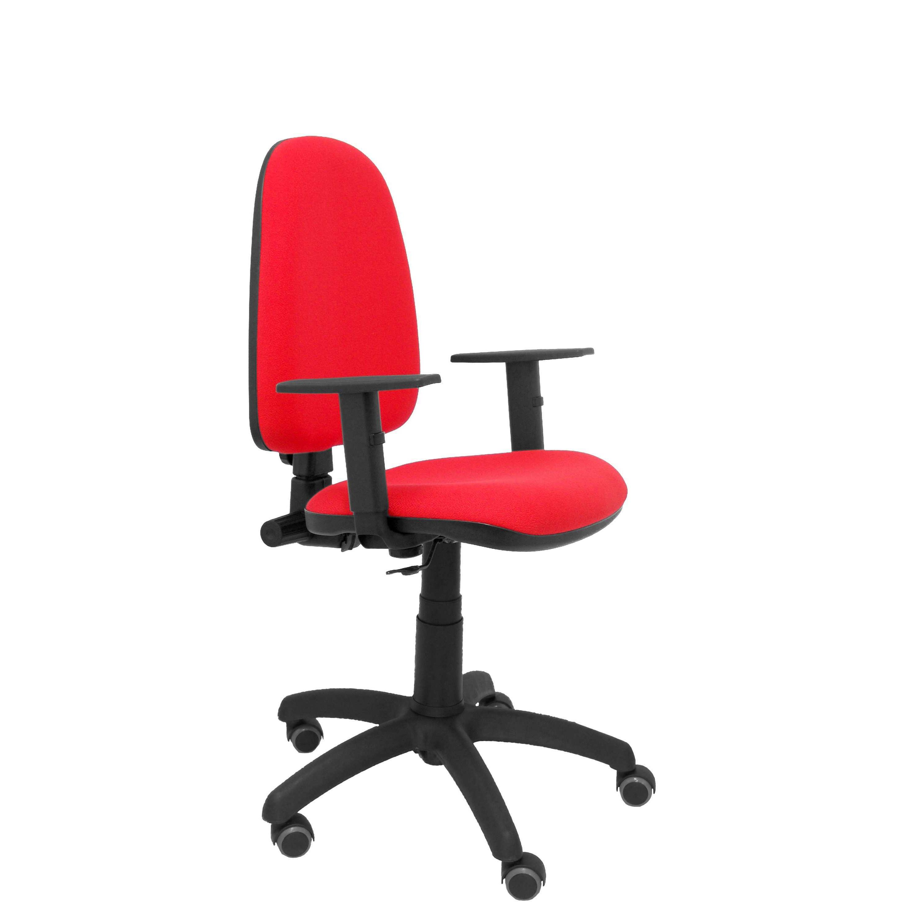 Piqueras Y Crespo Silla Ayna Bali Rojo Ergonómica Regulable en Altura y Profundidad