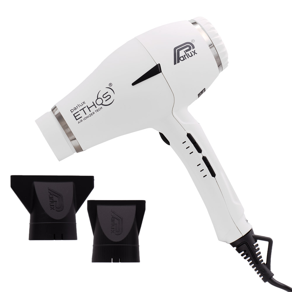 Parlux Ethos Air Ionizer Tech White    - secador de pelo