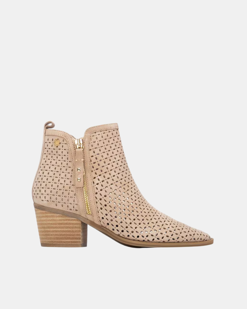 CARMELA 163149 Botines Cowboy Mujer Beige