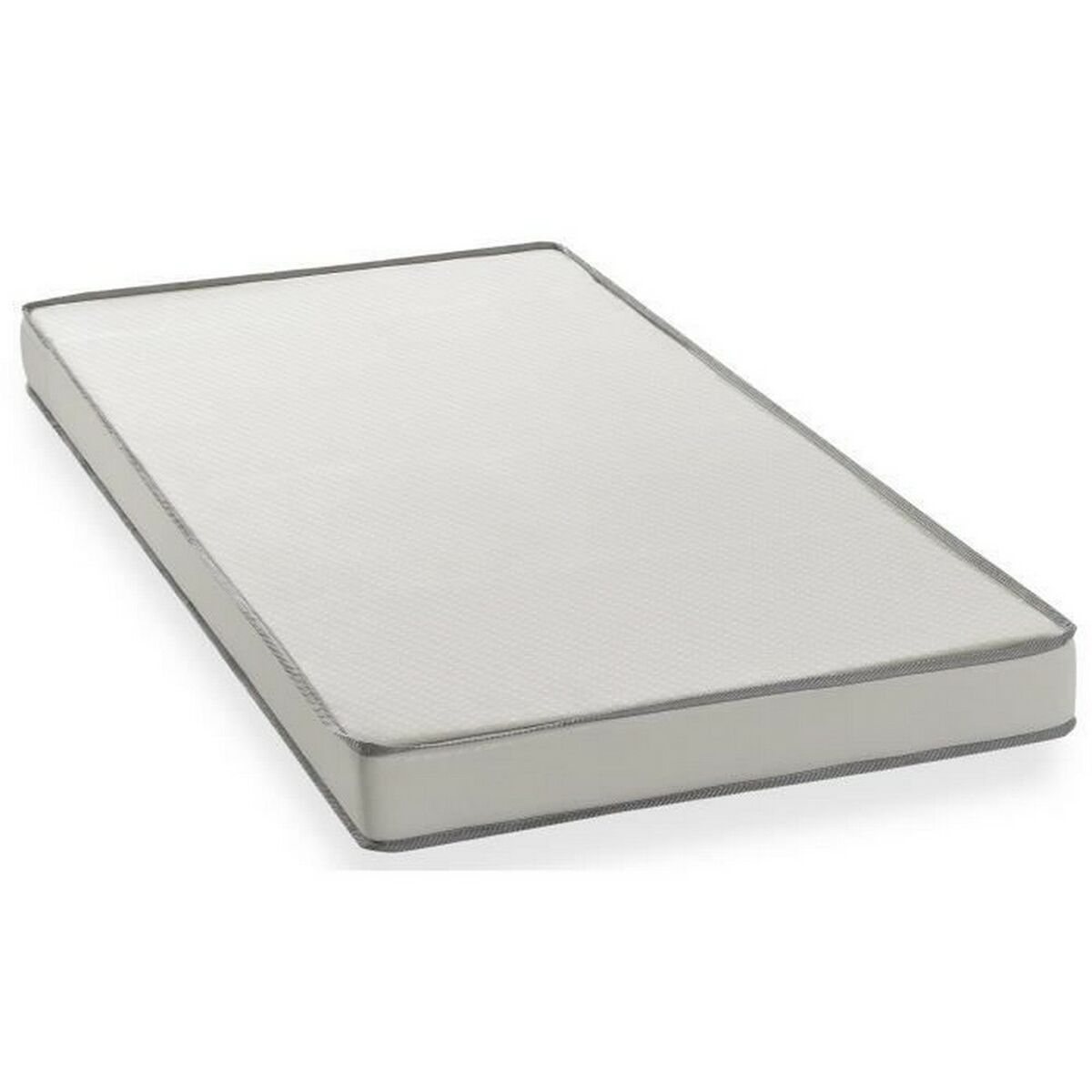 Colchón de espuma 90x200 cm, firmeza alta, diseño ergonómico, confort para camas individuales
