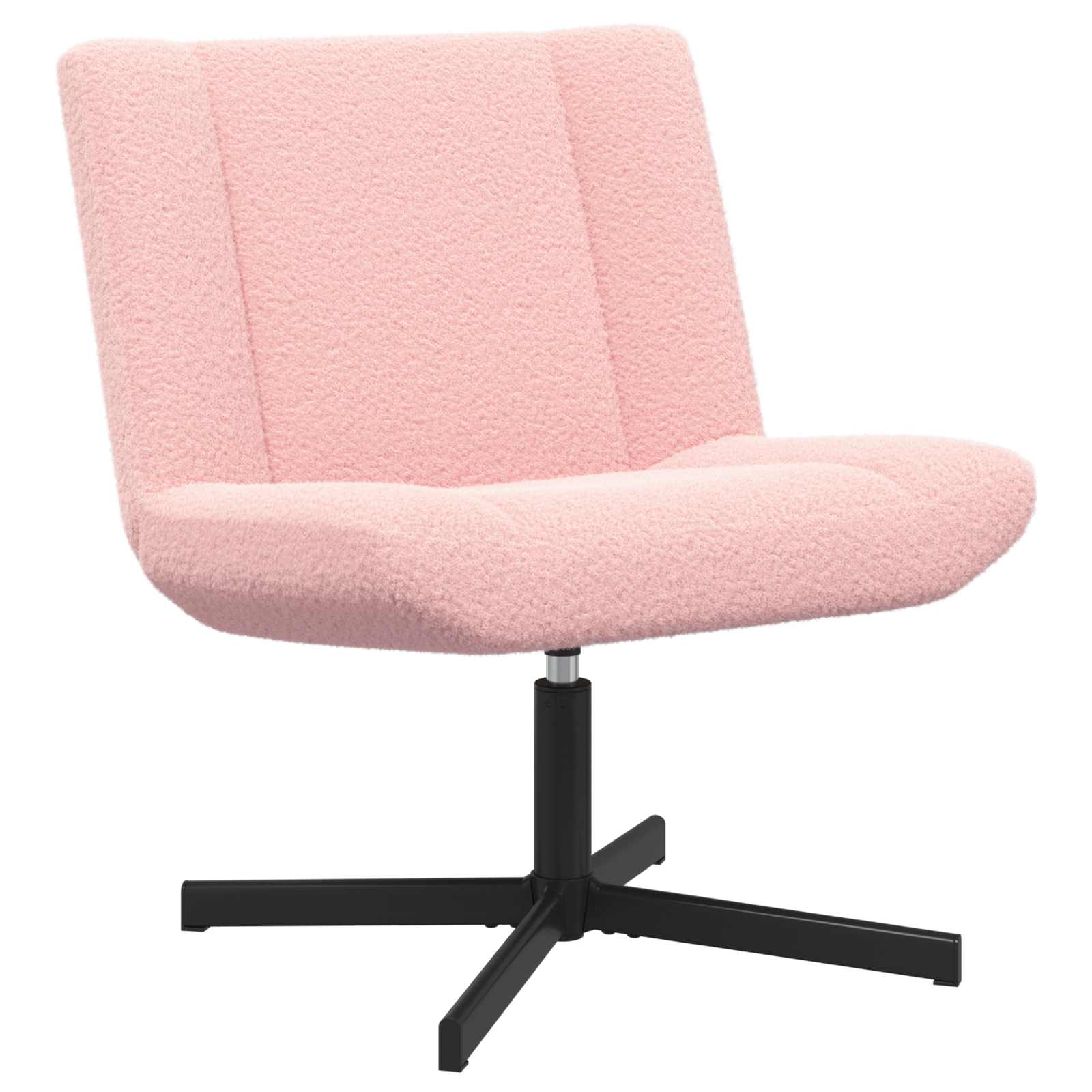 vidaXL Silla giratoria 63 x 75 x 76 cm Piel de oveja Multicolor