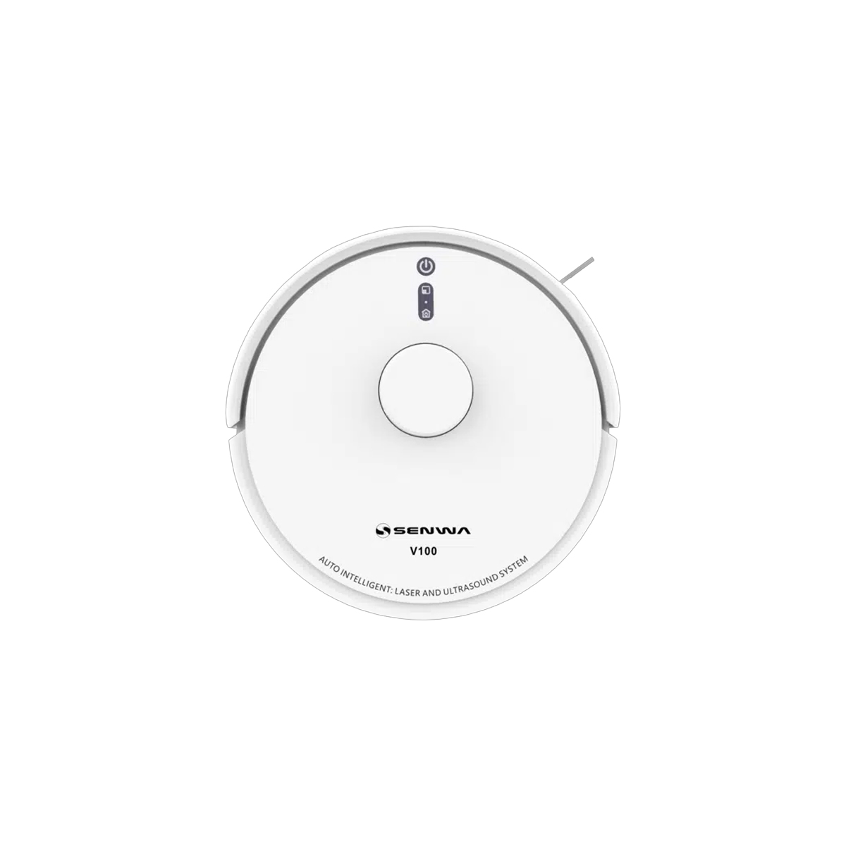 SENWA Aspiradora Robot V100 8500Pa, Navegación Láser LDS, Aspira y Friega, Mapeo Inteligente, Control por App