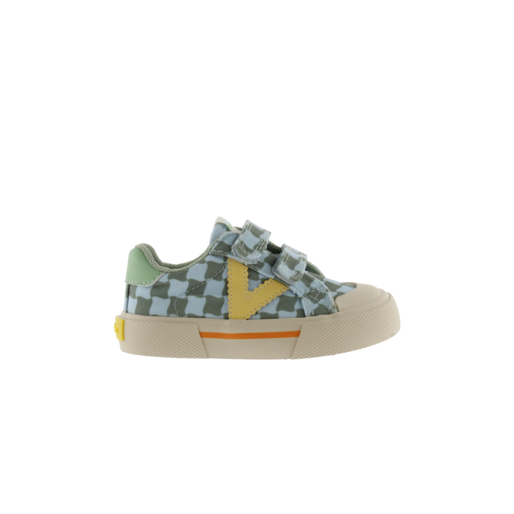 Victoria Tribu Minimalista Zapatillas de lona prints con doble cierre adherente y horma ancha 1355104